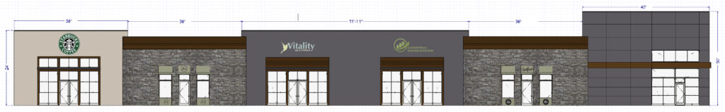 STRIP MALL - NORTH EXTERIOR ELEVATION2