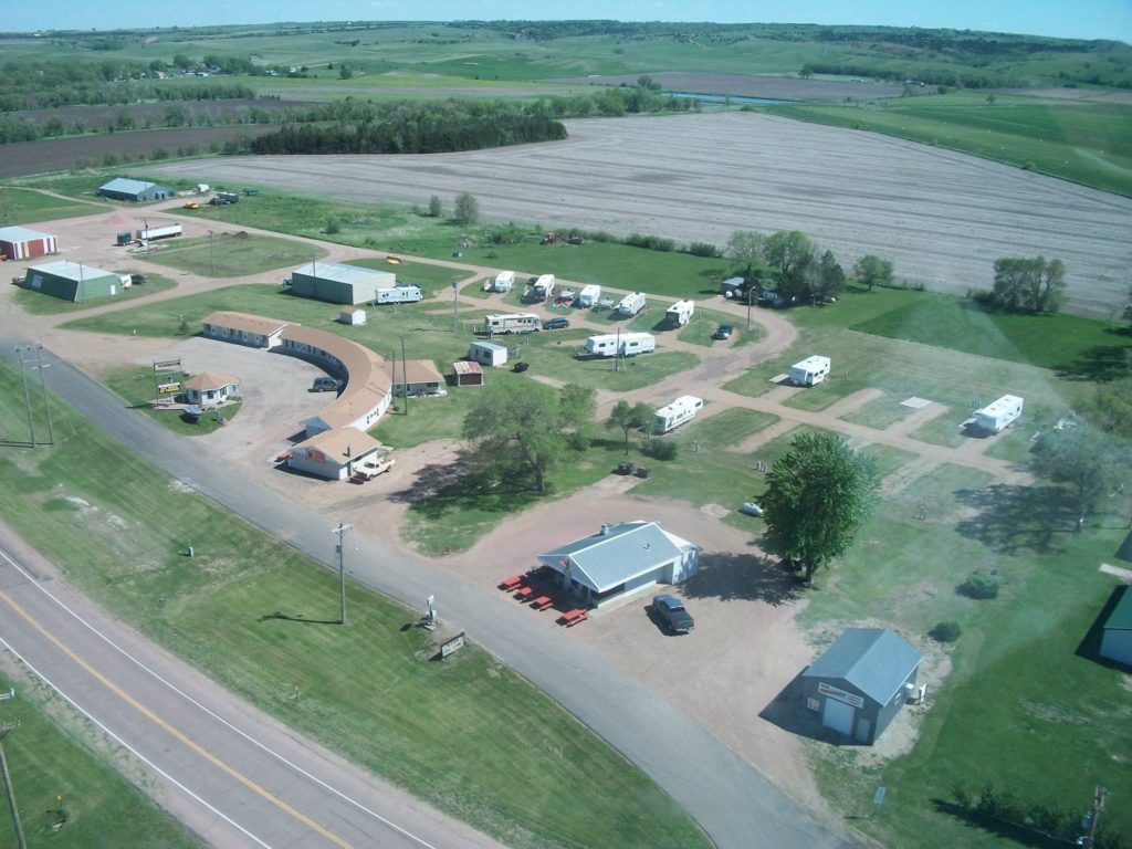 Aerial Photo Circle H