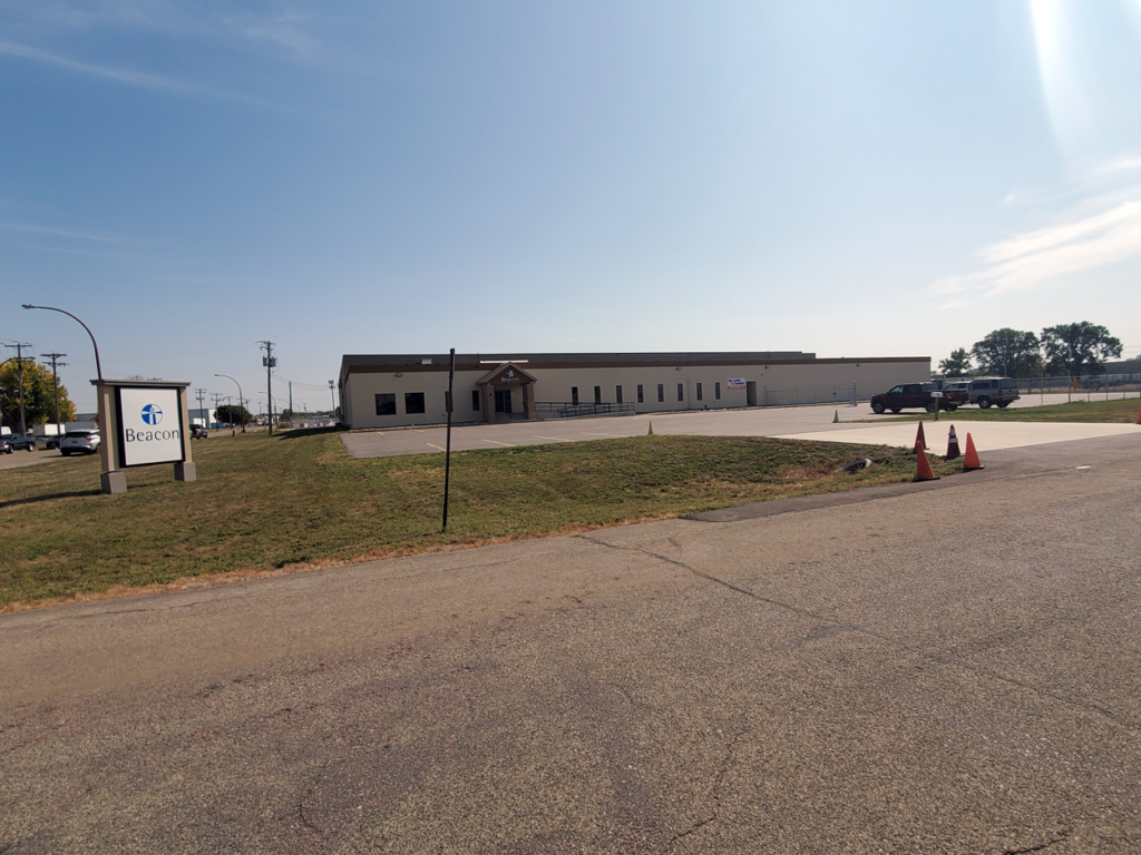 Exterior Former Beacon Warehouse Sublease