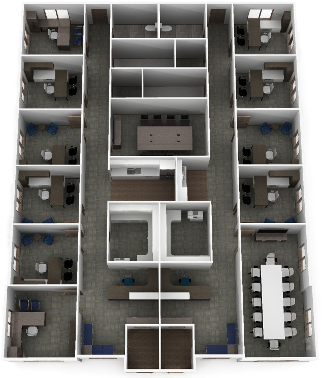 overall Jackson Spec Building